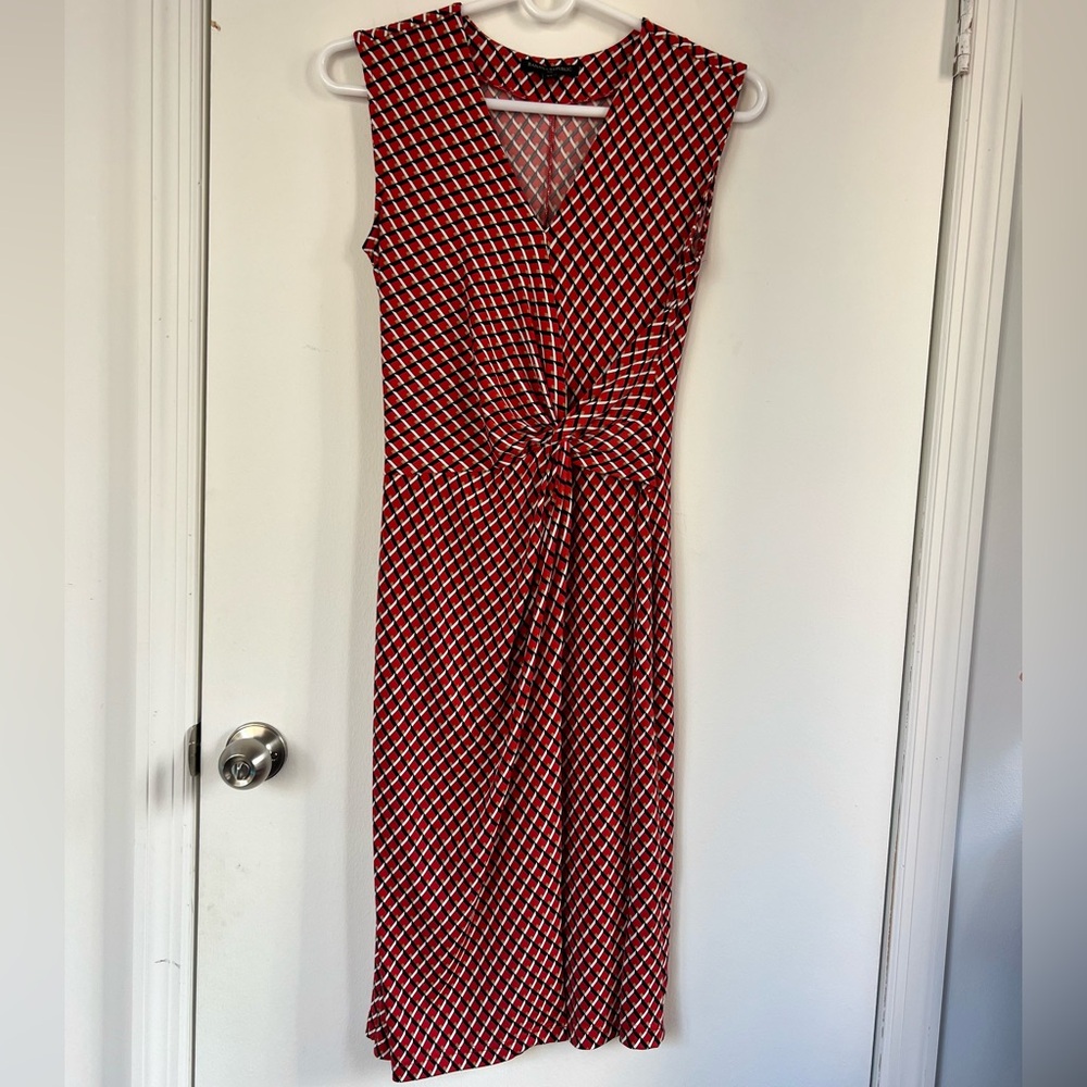 Banana Republic Flowy Red Dress